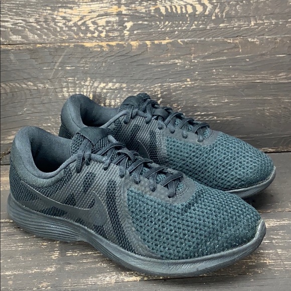 Nike Other - Nike Revolution 4 Triple Black Size 6